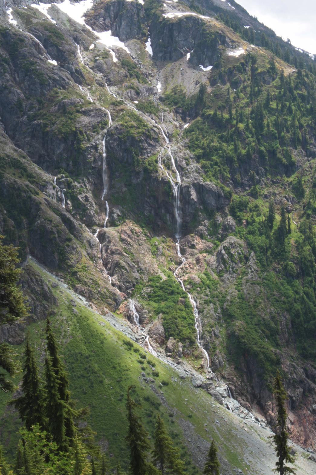 Chronograph Falls from Lake Ann