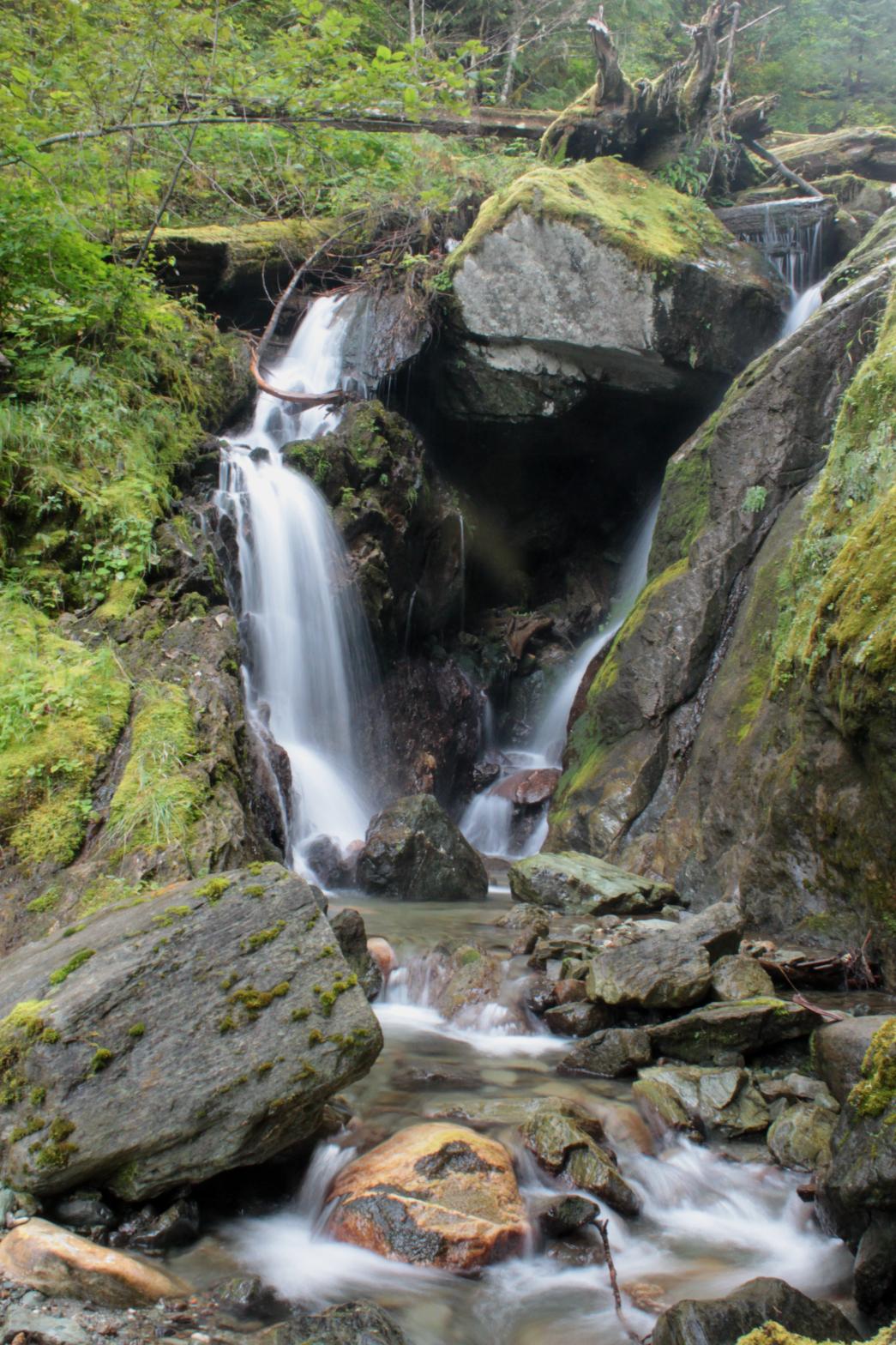 Middle Tier of Conrad Creek Falls
