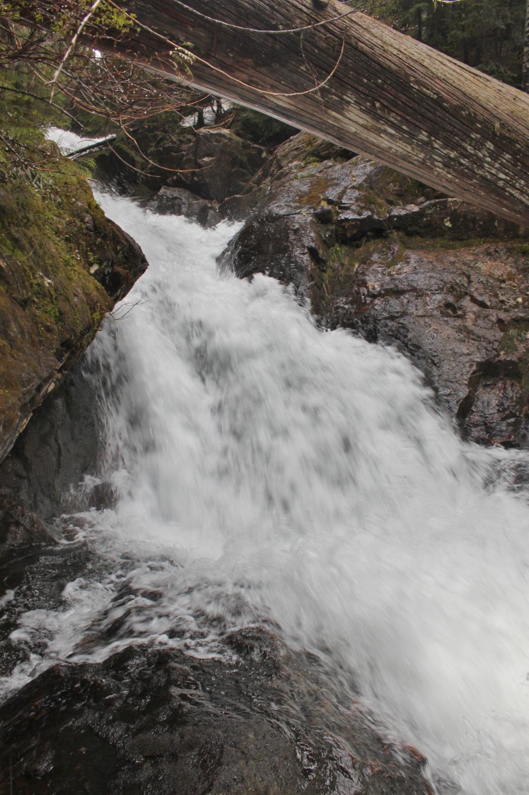 Uppermost tier of Greider Falls