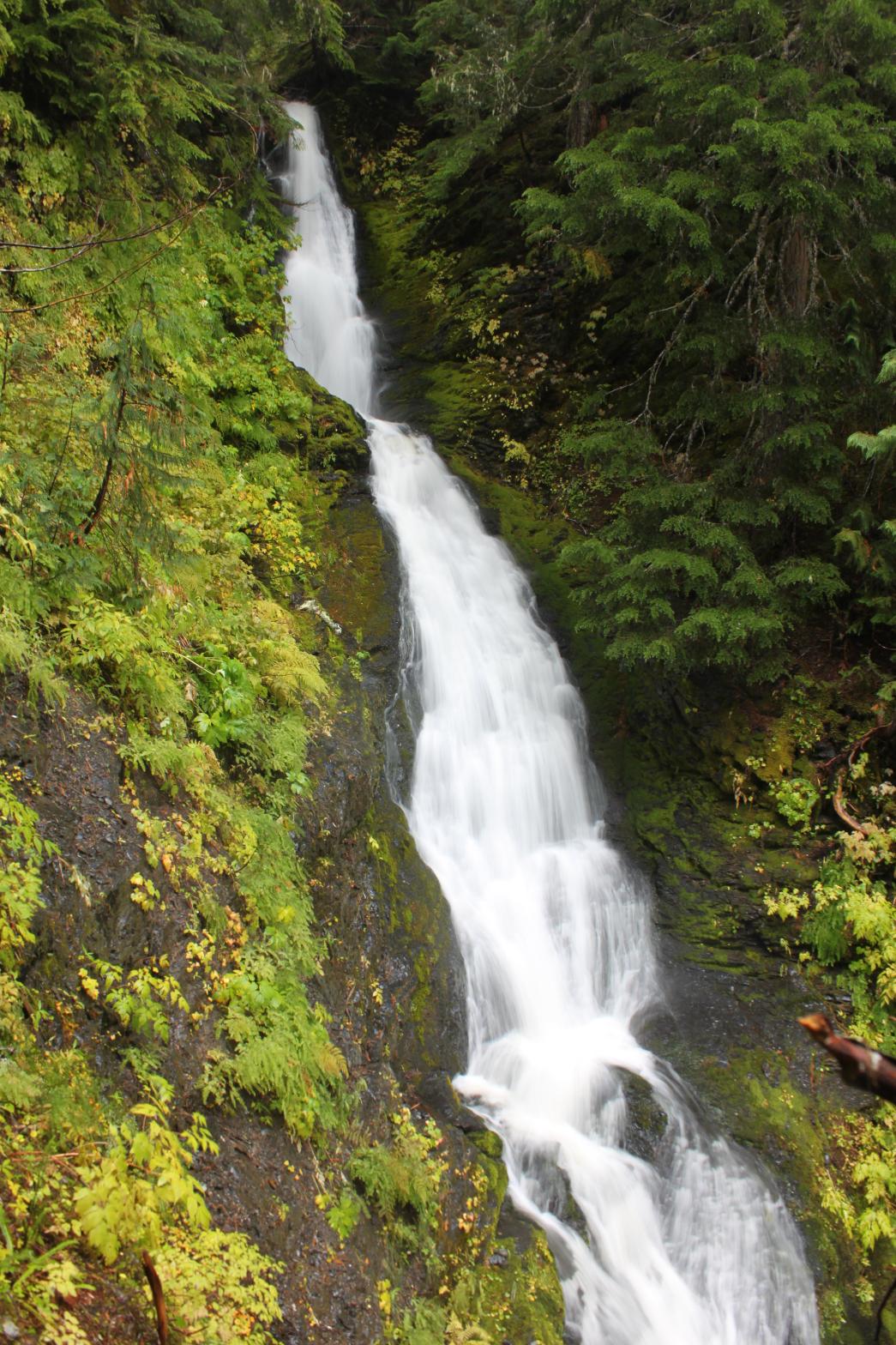 Upper tier of Grouse Butte Falls