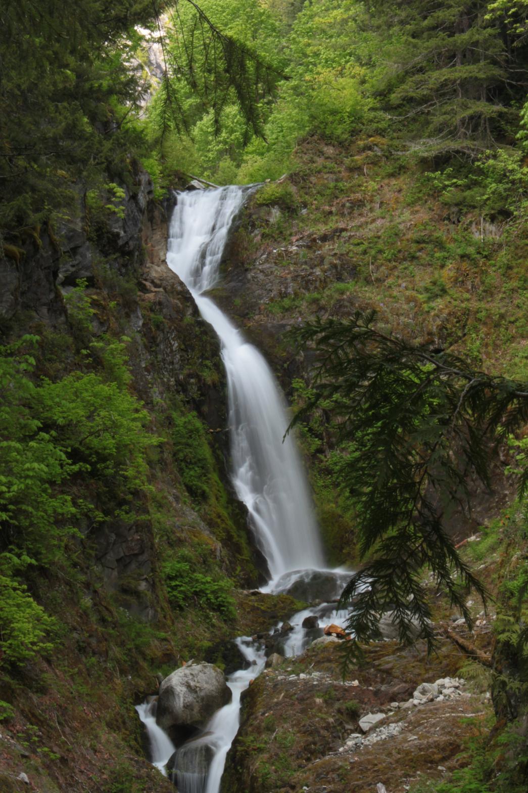 Main section of Hard Creek Falls