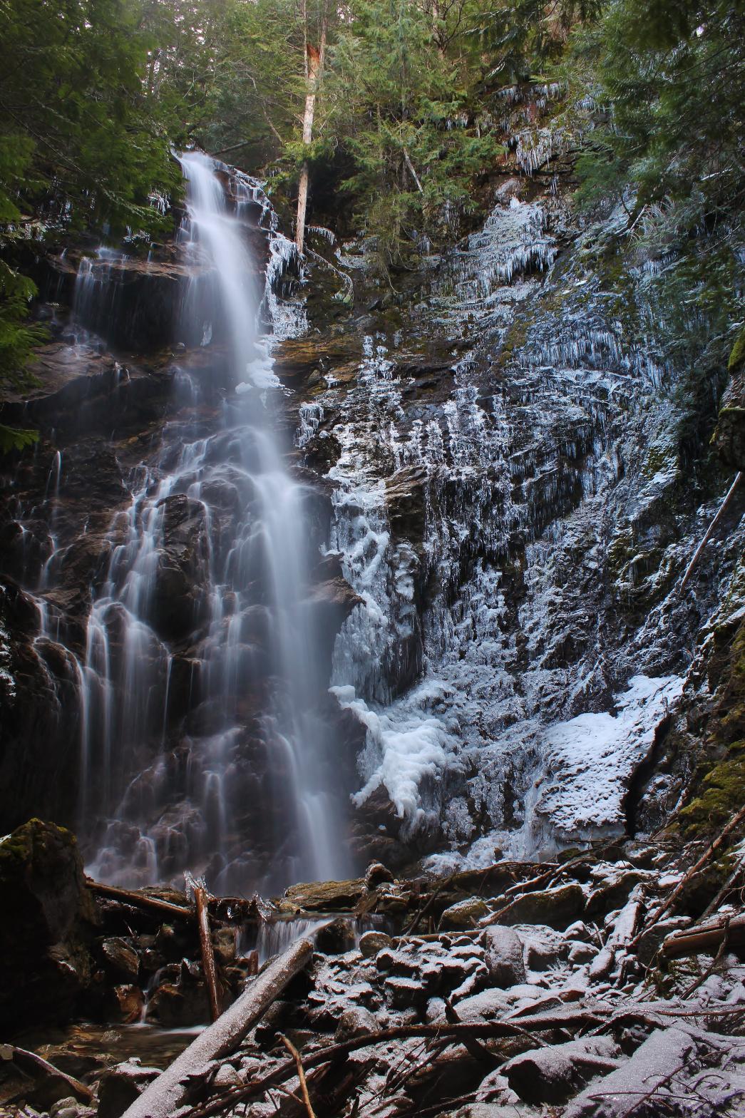 Icy Upper JP Falls