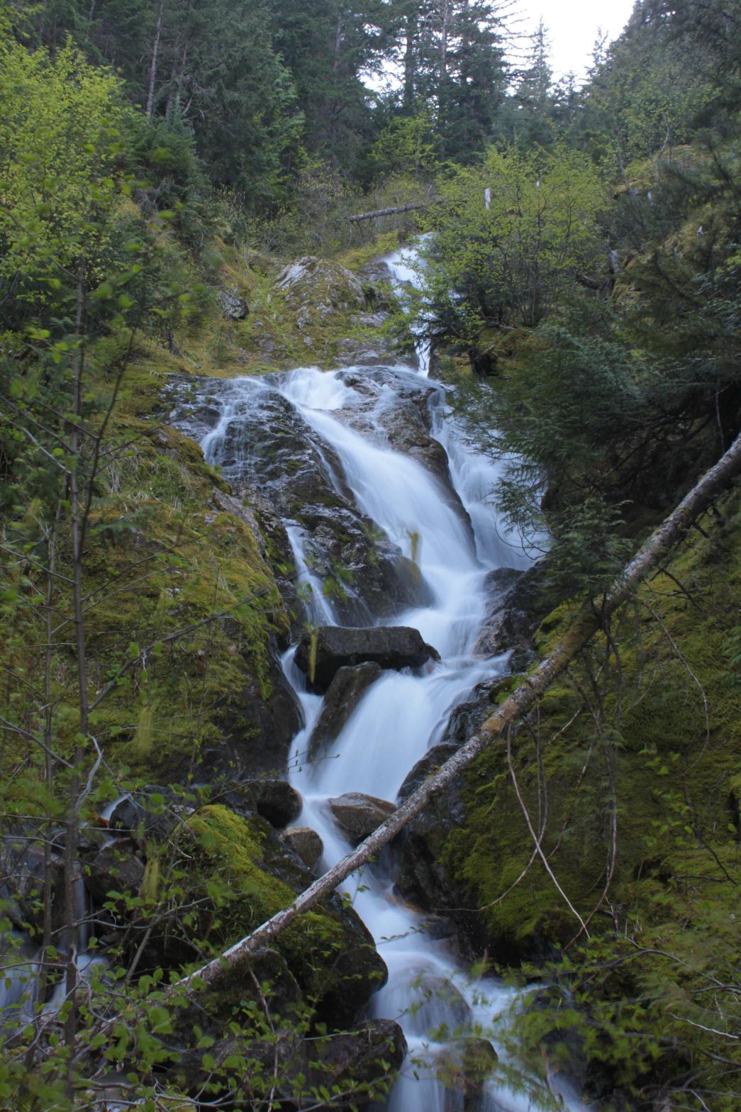 Upper section of Lillian Creek Falls