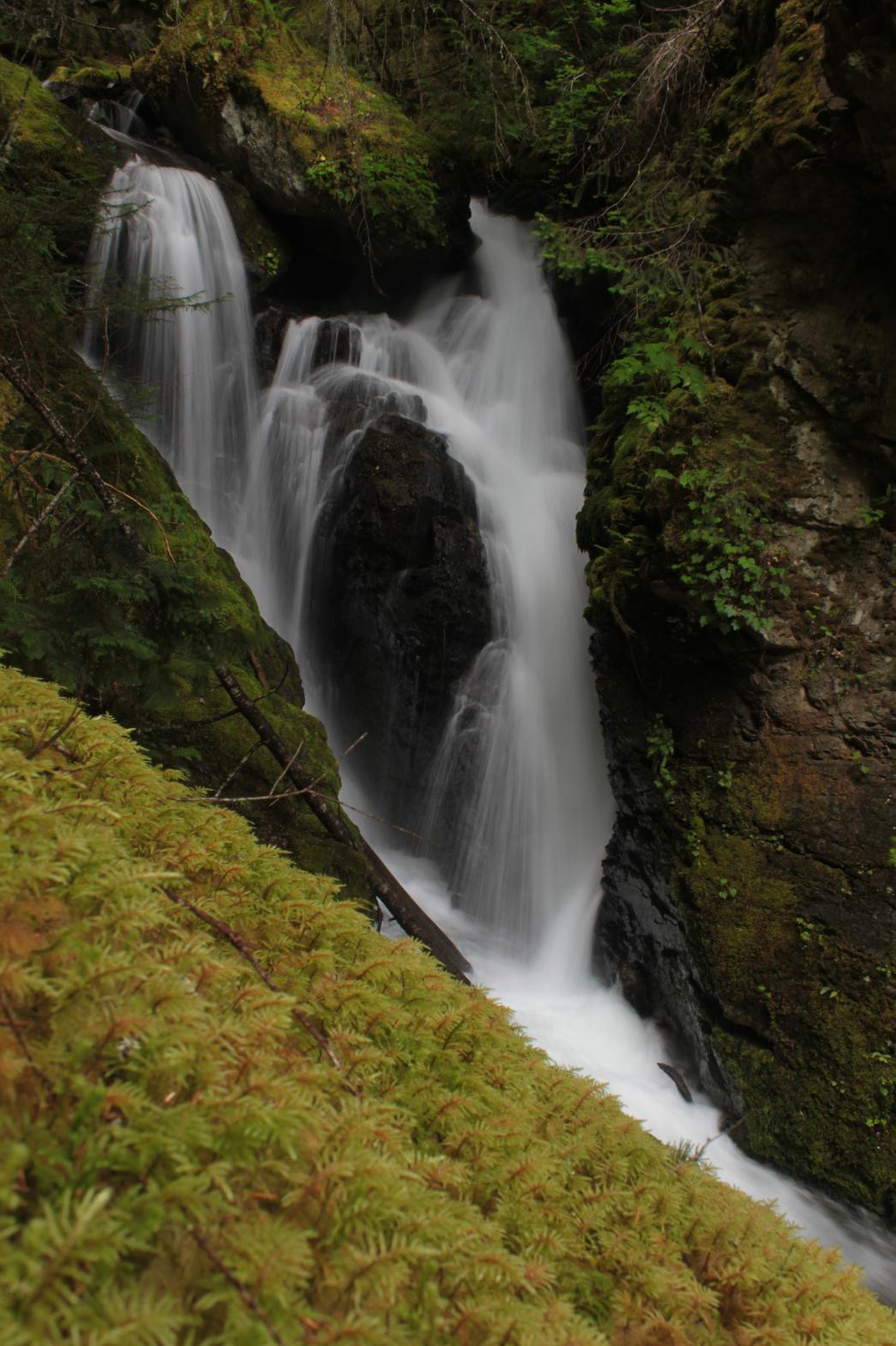 Third tier of Lower Sattler Falls
