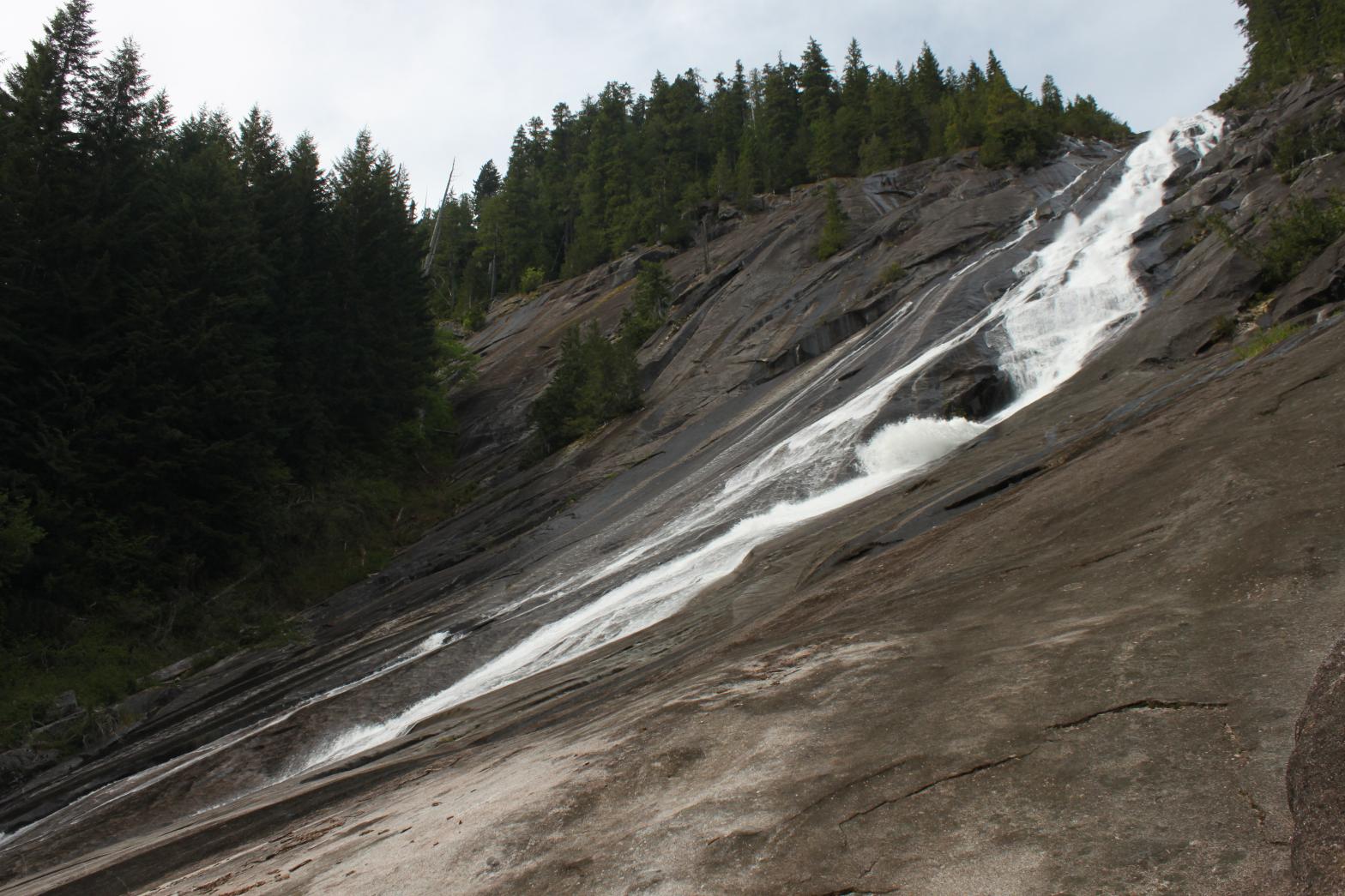 Otter Falls from the base