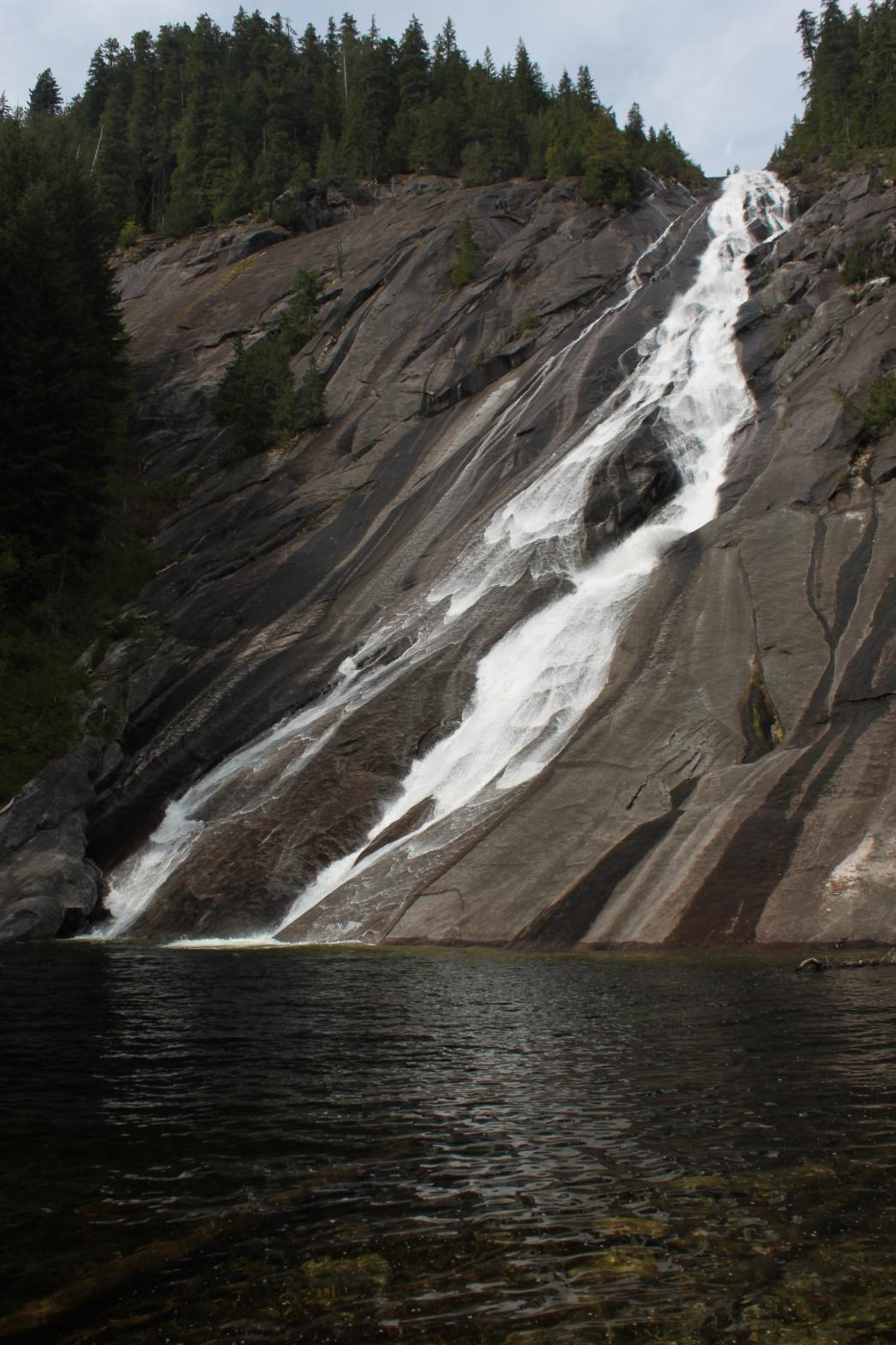 Standard view of Otter Falls