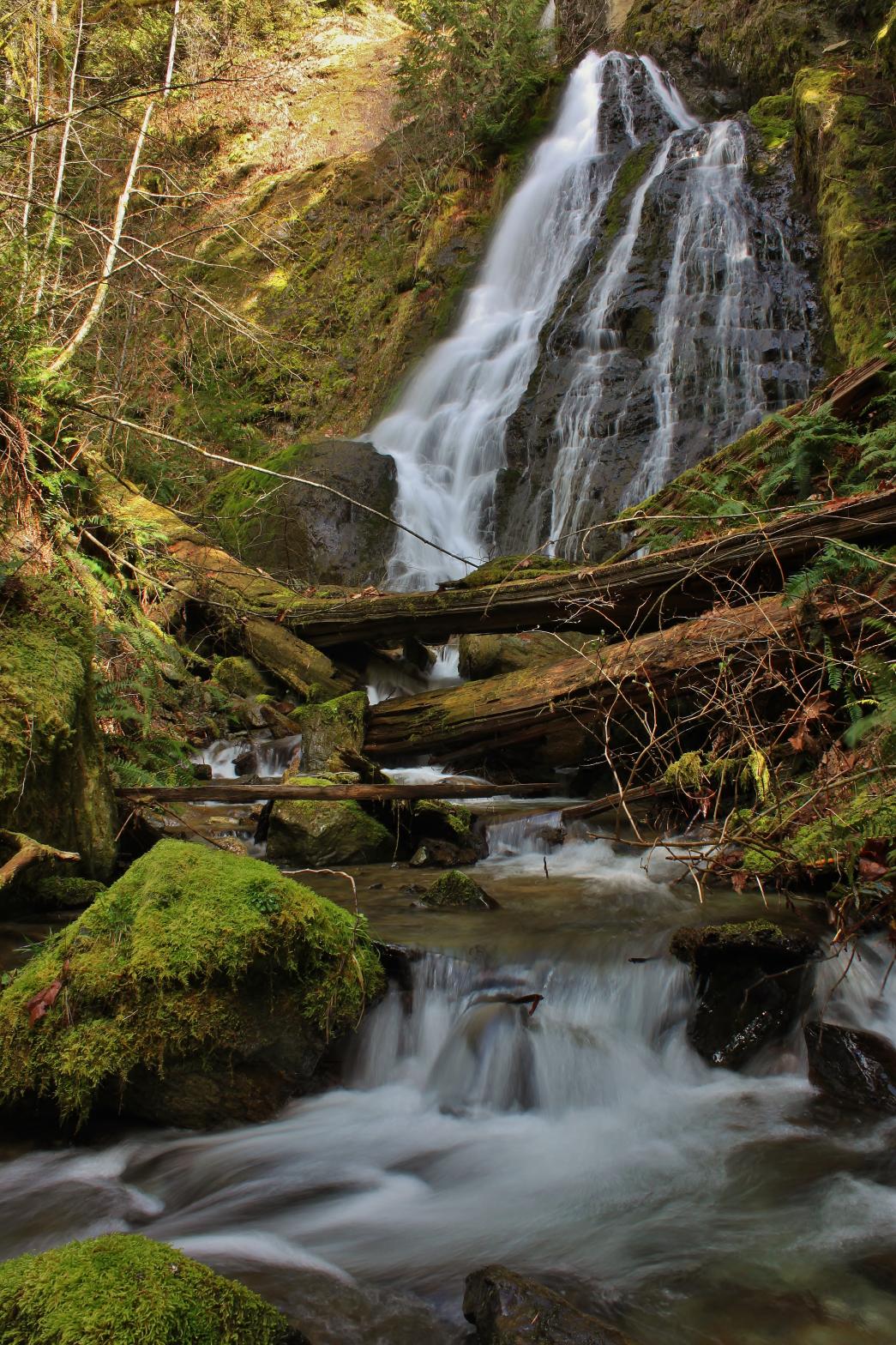 Petticoat Falls from near the base