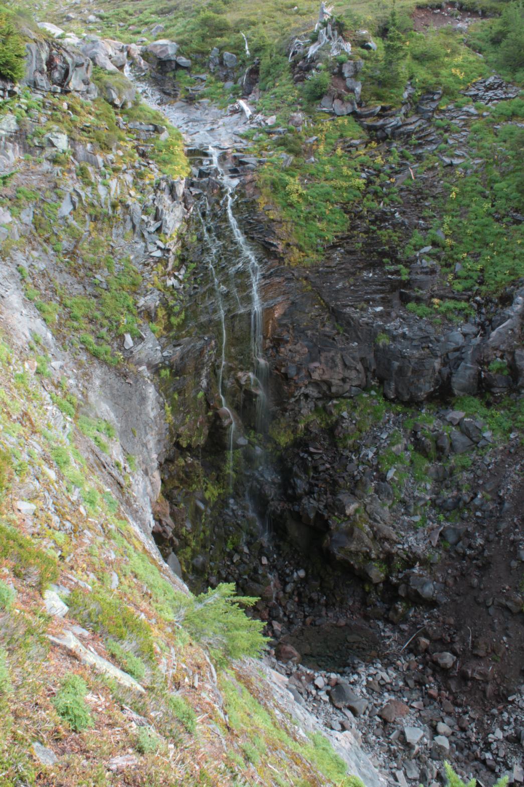 Ridley Creek Falls at low volume