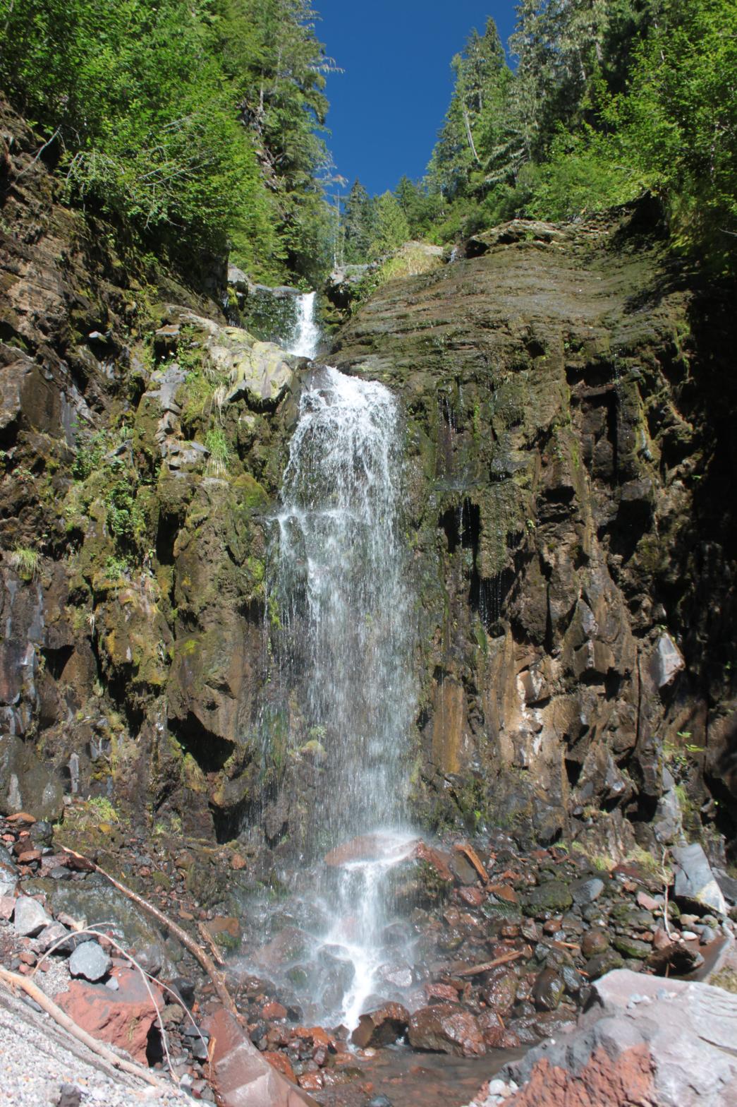 Main segment of the falls